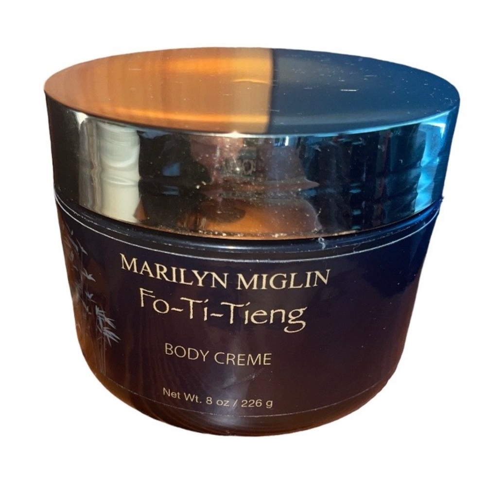 Marilyn Miglin Fo-Ti-Tieng Body Butter 8.oz Preowned 80% approx Left Frangrance
